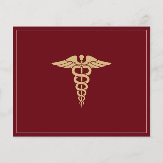 Budget Medical School Grad Nurse Graduation Party (Rückseite)