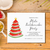 Budget Mele Kalikimaka-Party Einladung