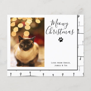 BUDGET MeowChristmas Pet Weihnachtskarte