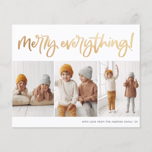 Budget Merit Alles Script 3 Foto Weihnachten (Vorderseite)