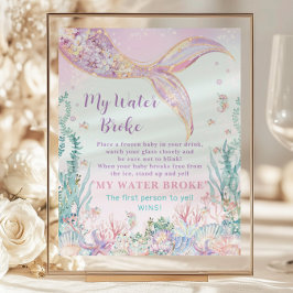 Budget Mermaid Baby Dusche Mein Wasser Broke Fun G