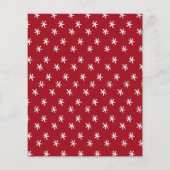 Budget Merrier Together Type Foto Weihnachtskarte (Rückseite)