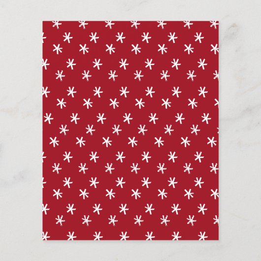 Budget Merrier Together Type Foto Weihnachtskarte (Rückseite)