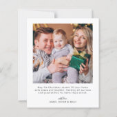 Budget Merry and Bright Foto Collage Card (Rückseite)