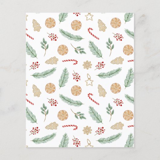 Budget Merry & Bright 3 Foto Weihnachtsfeiertag (Rückseite)