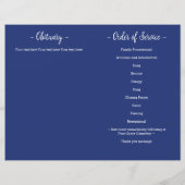 Budget Military USA Flag Veteran Funerbiter Progra (Rückseite)