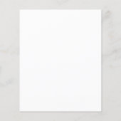 Budget Minimal Script Schwarz-weiß Wedding Einladu (Rückseite)