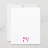 BUDGET Minimalist Martini Magenta Geburtstag  (Rückseite)