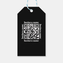 Budget-Minimalist-QR-Code-Geschäftsschlüsselanhäng Geschenkanhänger
