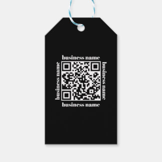 Budget-Minimalist-QR-Code-Geschäftsschlüsselanhäng Geschenkanhänger
