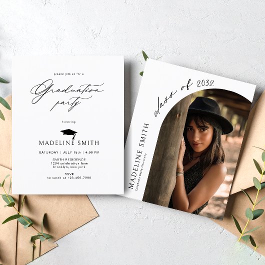 BUDGET Minimalistisch Arch Foto Hat Tassel Abschlu