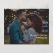 Budget Minimalistisch Chic Foto H Save the Date 2B (Vorderseite)