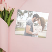 Budget Minimalistisch Chic Foto H Save the Date Flyer