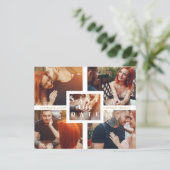 Budget Minimalistisch Modernes Collage 5 kundenspe (Stehend Vorderseite)