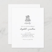 Budget Minimalistisch Oh Script Wedding (Vorne/Hinten)