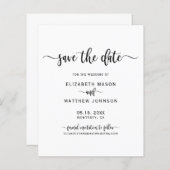 Budget Minimalistisch Stilvolle Schrift Save the D (Vorne/Hinten)