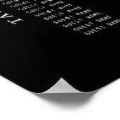 Budget Minimalistische Hochzeit 6 Tabelle Seekarte Poster (Ecke)