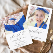 Budget Minimalistische Sie machte es Graduierungsp