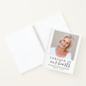 BUDGET Minimalistisches Bestattungsbuch Notizblock (Innenseite)