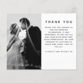 BUDGET Minimalistisches Foto Custom Wedding Vielen (Vorderseite)