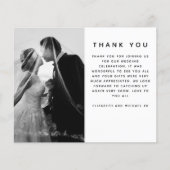 BUDGET Minimalistisches Foto Custom Wedding Vielen Flyer (Vorne)