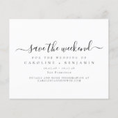 Budget Minimalistisches Schwarzes Skript Rettete d (Vorderseite)