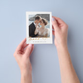 Budget Minimalistisches Script Foto Hochzeit Viele Flyer (Gruppe)