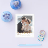 Budget Minimalistisches Script Foto Hochzeit Viele Flyer (Einzeln)