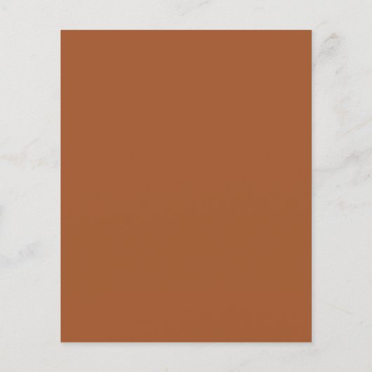 Budget Minimalistisches Skript Terracotta Wedite E (Rückseite)