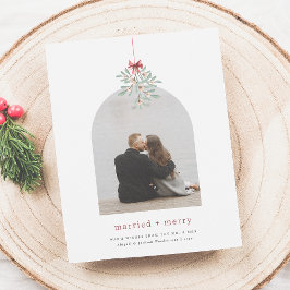 Budget Mistletoe Minimalistisch Arch Foto Weihnach