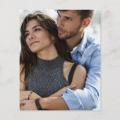 Budget Misty White Shades Foto Wedding (Rückseite)