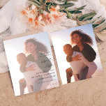 Budget MOD Calligraphy w Duo Foto Save the Date<br><div class="desc">Einfach und Minimalistisch beschreiben Sie dieses Chic Full Foto Save the Date. Es ist eine Haushaltsversion, also rette du mehr Geld. Ihre Einladung wird so einzigartig sein wie Ihre Fotos. Es ist ideal für Frühjahr, Sommerhochzeiten, Strand, Boho Hochzeiten, Hochzeiten im Herbst, Rustikale Hochzeiten, Winterhochzeiten und vieles mehr. ** SATIN PAPIER...</div>