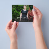 Budget MOD Foto & Calli 4 Abschluss Ankündigung Flyer (Gruppe)