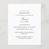 Budget Mod Foto Vertical Abschluss Ankündigung (Rückseite)