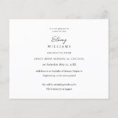 Budget MOD Mod Foto Abschluss Ankündigung H (Rückseite)