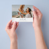 Budget MOD Para Foto Horizontale Save-the-Date-Kar Flyer (Gruppe)