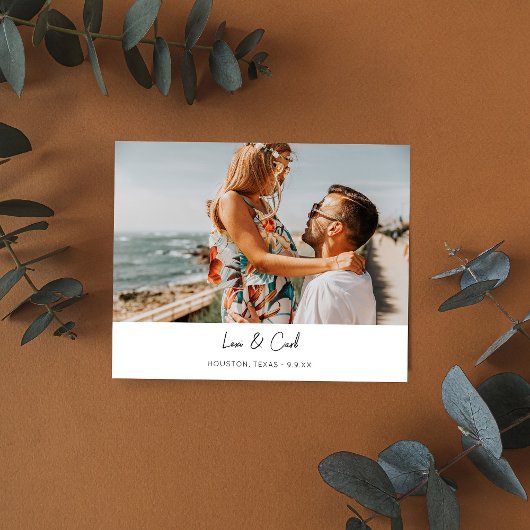 Budget MOD Para Foto Horizontale Save-the-Date-Kar Flyer