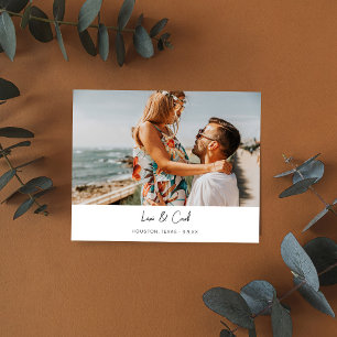 Budget MOD Para Foto Save the Date horizontal Flyer