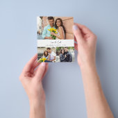 Budget MOD Para Foto Trio H Save the Date Flyer (Gruppe)