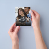 Budget MOD V Foto Save the Date kühl - Dunkel Flyer (Gruppe)