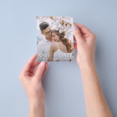 Budget Modern 2 Foto Das Script V Save the Date Flyer (Gruppe)