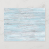 Budget Modern 3 Foto Beach Graduate Ankündigung (Rückseite)