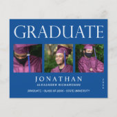 Budget Modern 4 Foto Abschluss Ankündigung - BL Flyer (Vorne)