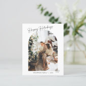 BUDGET Modern 5 Foto Heart Happy Holidays Arch (Stehend Vorderseite)