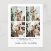 BUDGET Modern 5 Foto Heart Happy Holidays Arch (Rückseite)