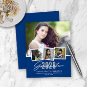 BUDGET Modern Blue Abschluss Foto Collage