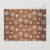 Budget Modern FOTO Weihnachtskarte Postkarte (Rückseite)