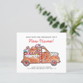 BUDGET Modern Gingerbread Truck Sweet News Moving (Stehend Vorderseite)