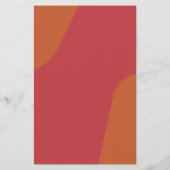 Budget modern retro groovy wedding menu template flyer (Hinten)