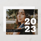 Budget Modern Script Abschluss Class Year (Vorne/Hinten)